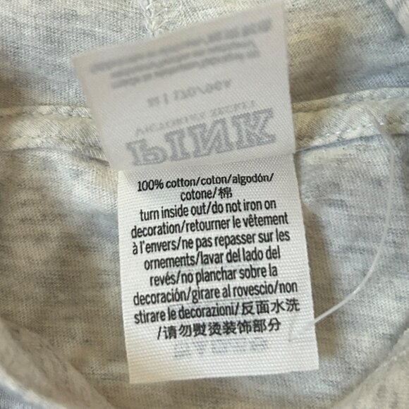 Y2K Sporty Soft Glitter Glam Victoria’s Secret PINK Bling Campus Pullover Hoodie - Picture 10 of 10